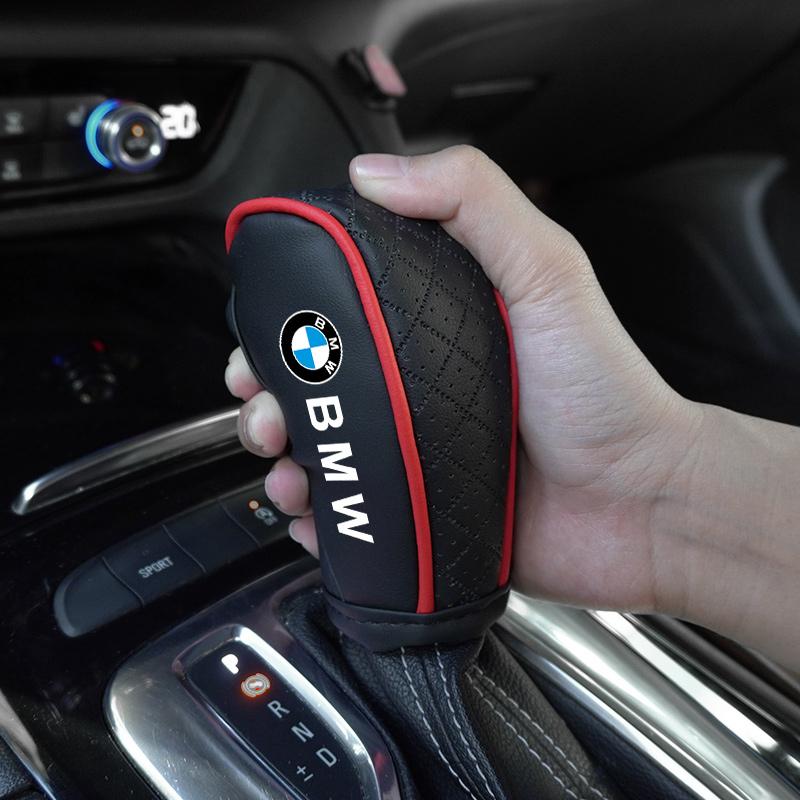 Car Shift Handle Cover Non-slip Wear-resistant For BMW M Power Performance M3 M5 X1 X2 X3 X5 E30 E36 E39 E46 E87 E91 E90 E60 E82 JK4