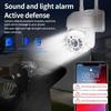 360 Degree 5G1080P HD WiFi Camera CCTV IP Security Cam - IP66 Waterproof IR Night Vision Flash Light