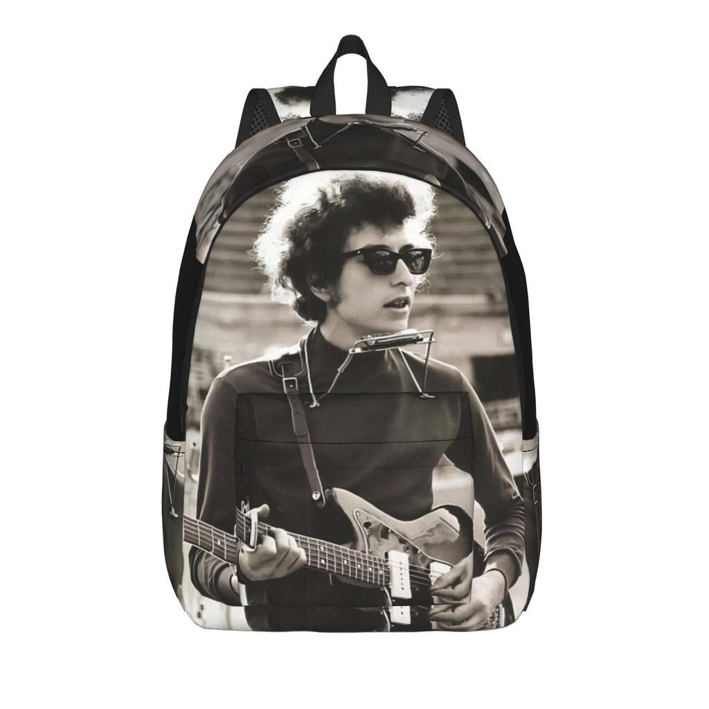 Модный рюкзак Bob Dylan Singer с карманом, студенческий, для работы, Daypack для мужчин и женщин, сумка через плечо для ноутбука