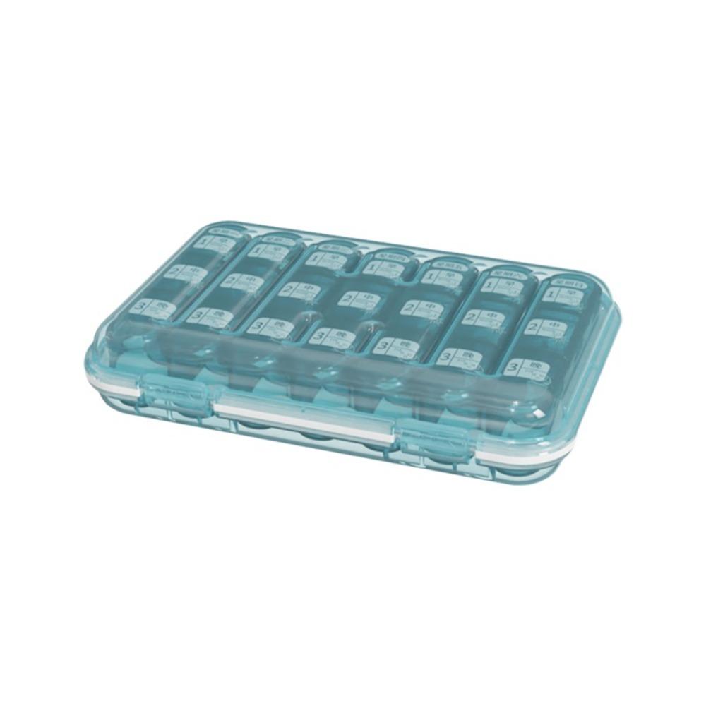 Large Capacity Pill Dispenser Seven Day Pill Classification Box Weekly Pill Box  Pill Storage