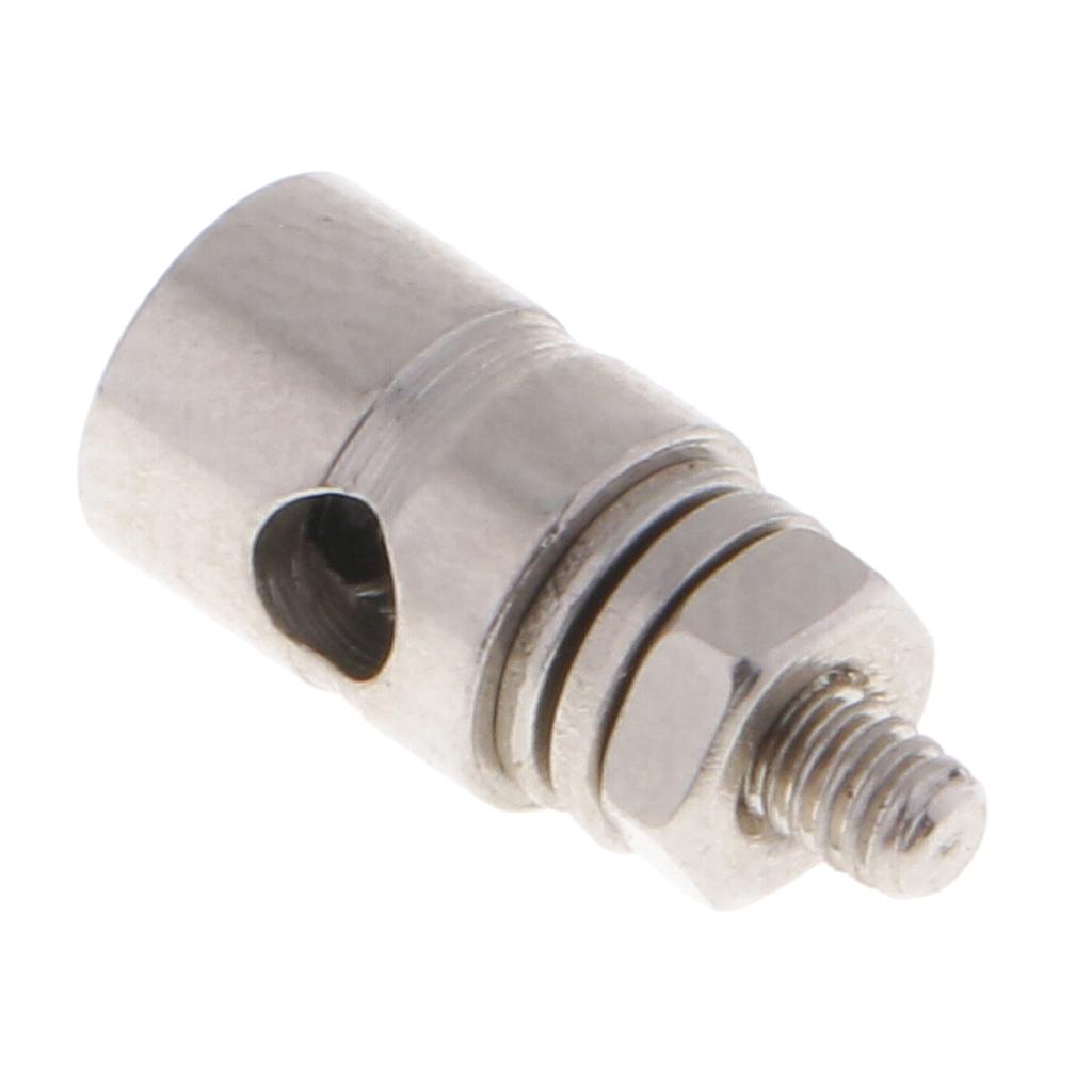 10 Pieces Linkage Stopper Adjustable Connector for Control Rod Servo Arm Metal Locking Function