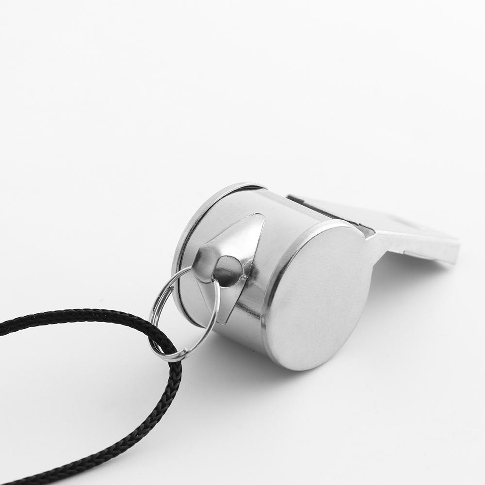Rugby Party Training School Stainless Steel Whistles Cheerleading Tool Metal Whistle Cheerleaders