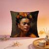 Stylish FFrida Kahloable Cushion Cover Comfortable Durable Pillow Cover MultiScene for Home Office Car Sofa