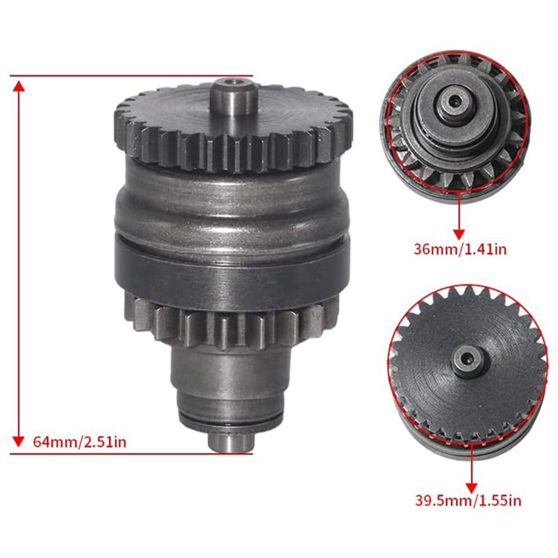 Electrical Engine Parts Starter And Bendix Set For Husqvarna Motorcycle Offroad OEM:55140001100 55140026400 Motor Starting Moric