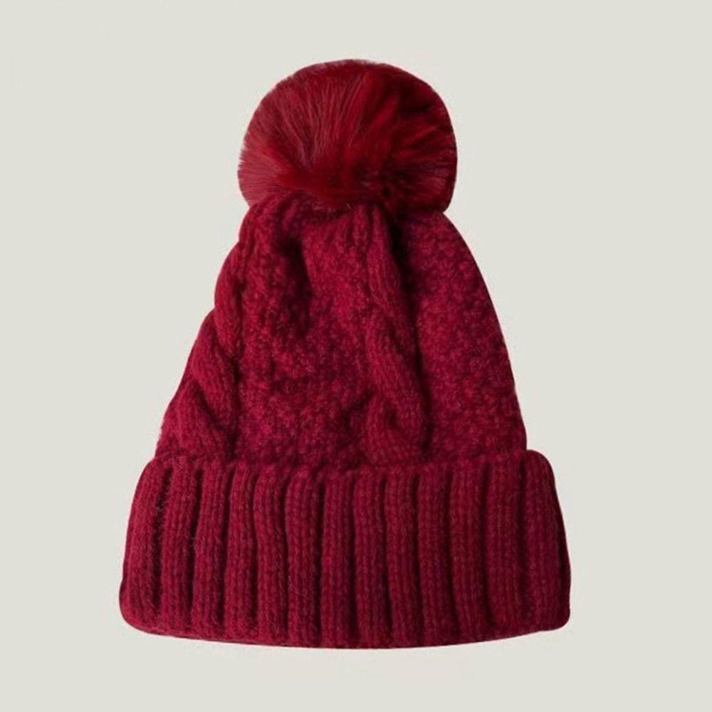 Keep Warm Knitted Cap Ear Protection Beanie Hats Outdoor Winter Hat for Men Women