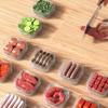 1 шт. Коробки для хранения продуктов питания, холодильник, замороженное мясо, овощи, коробка для хранения свежих продуктов, прозрачная кухонная герметичная коробка для хранения