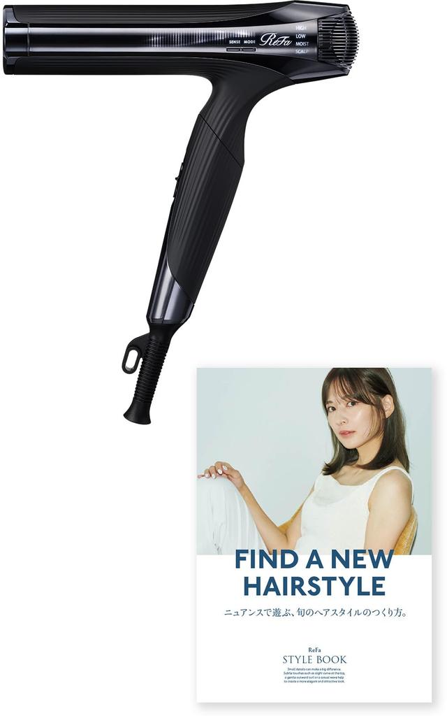 Store ReFa BEAUTECH DRYER SMART W Hair Arrangement Guidebook Included [Official Only] (Black)