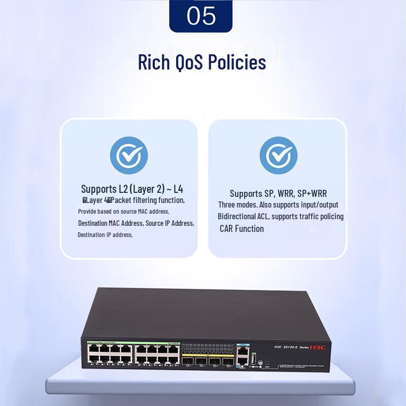 H3C S5130S-EI-G Series Managed Switches