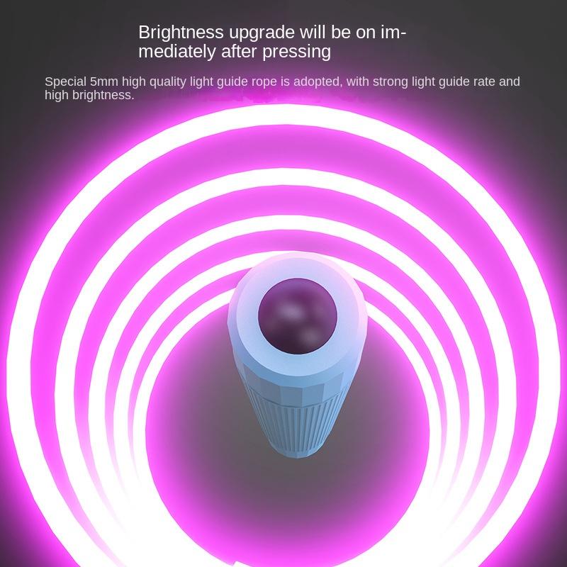 Светящаяся скакалка для детей, регулируемая по росту, светодиодная, для ночных прыжков, детская, взрослая, легкая, для тренировок, спортивный фитнес-инвентарь