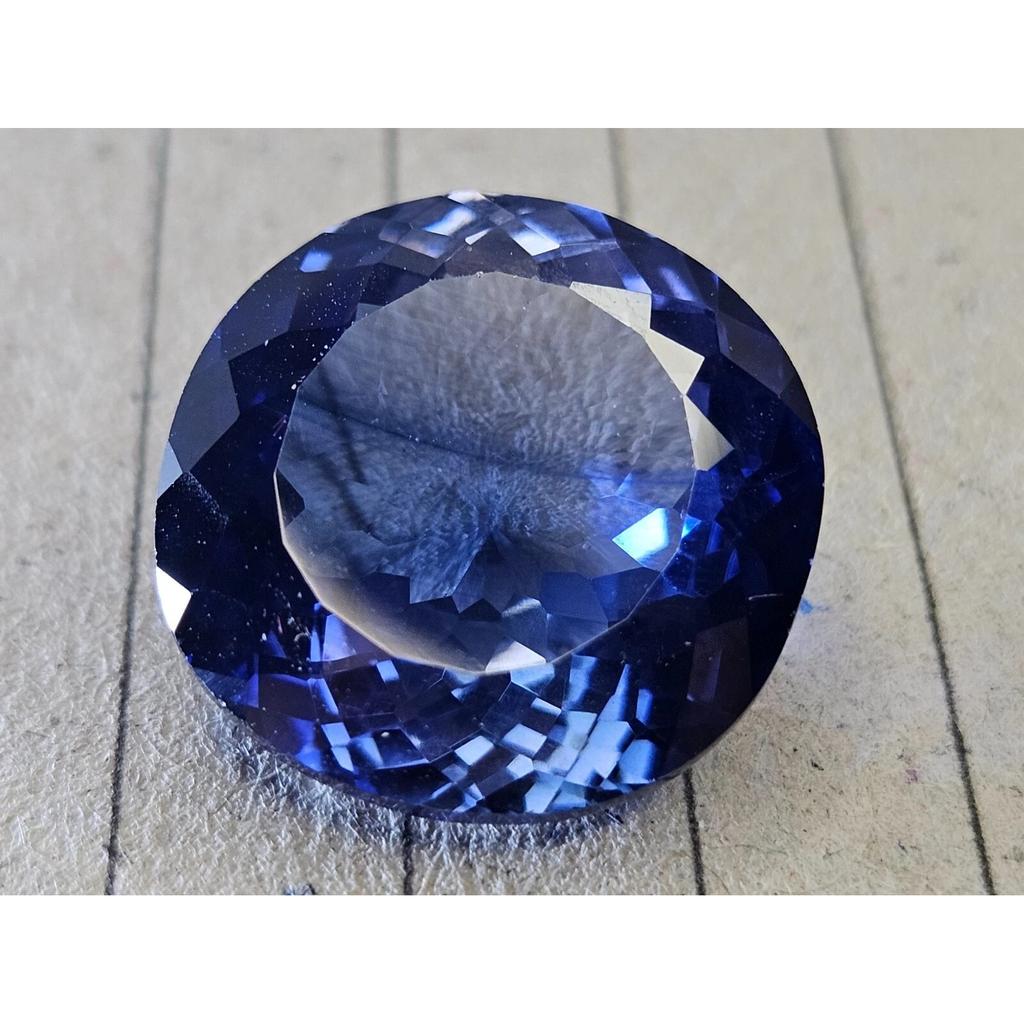 Beautiful Natural Blue Sapphire Color 28-29 Ct Round Cut Loose Gemstone