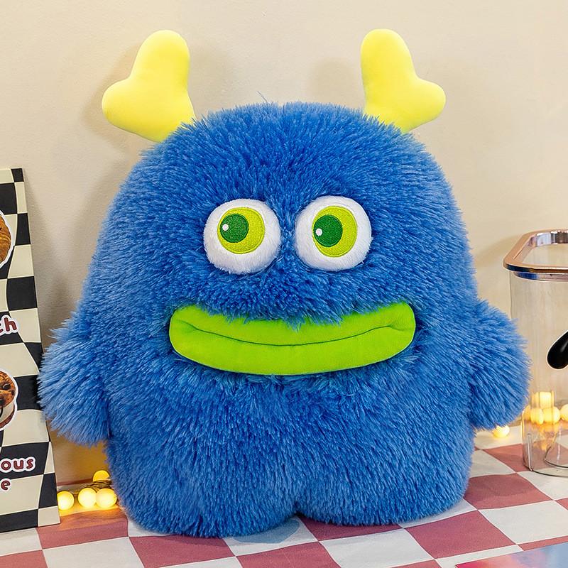 Mouth Big Cartoon Monster Plush Toy Cute Sausage Lip Monster Doll Kids Gift