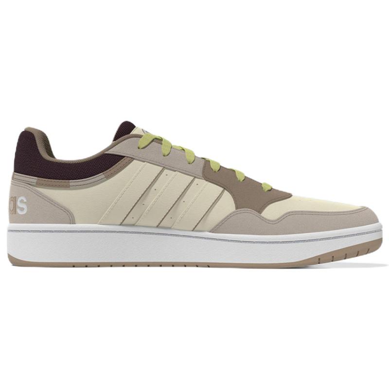 Adidas Hoops 3.0 'Light Yellow Light Brown Black' Sneakers H03738