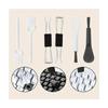2-in-1 Mechanical Keyboard Key Cap Remover Universal Key Shaft Remover Replacement Cleaning Tool cleaner brush