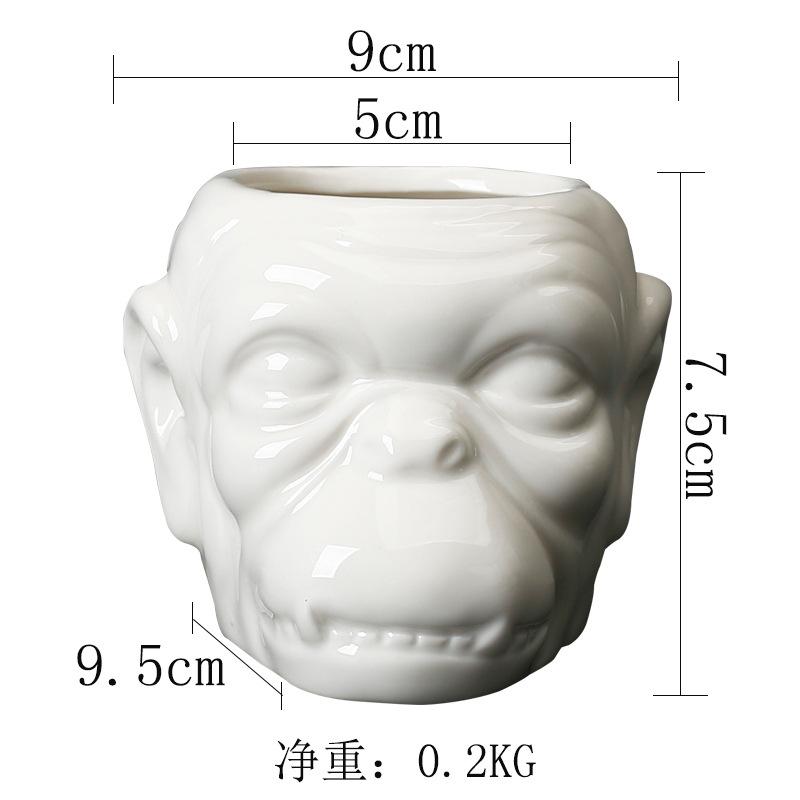 Gardening Succulent Flower Pot Ceramic Art Vintage Creative Plant Flower Pot