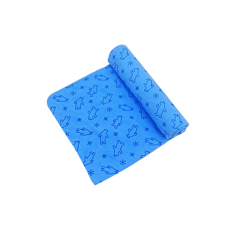 66x43cm Pet Cleaning Product, Dog, Cat, Bath, Hair, Car Wash, Large Imitation Deerskin Towel, Water-absorbing Quick-drying Towel