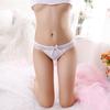 Women's Lace Transparent Briefs Seamless Panties V String Lingerie Panty Underwear