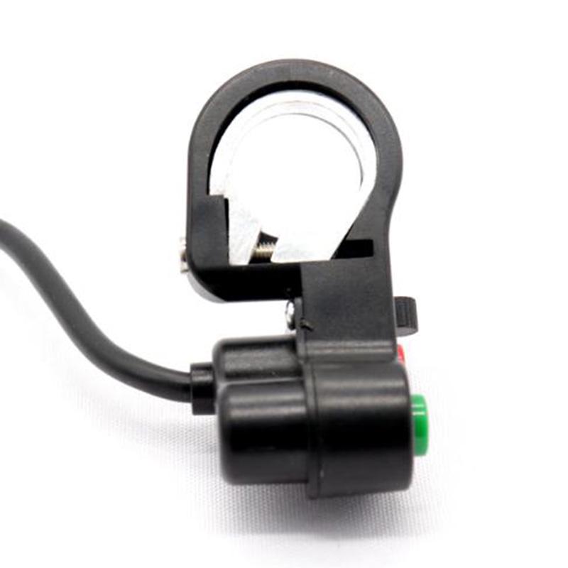 7/8" Motorcycle Handlebar Switch Engine Electric Start Horn Light Push Button