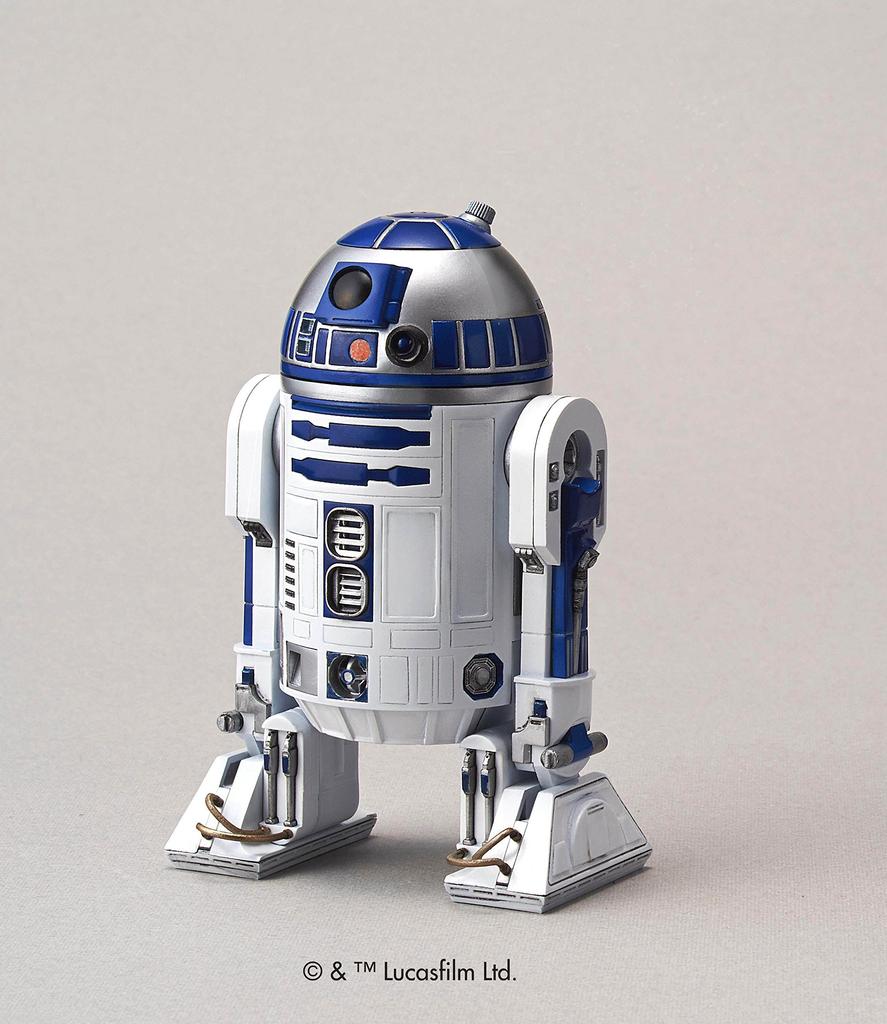 Пластиковая модель Star Wars R2-D2 и R5-D4 в масштабе 1/12