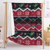 Digital print flannel blanket wish christmas blanket flannel blanket