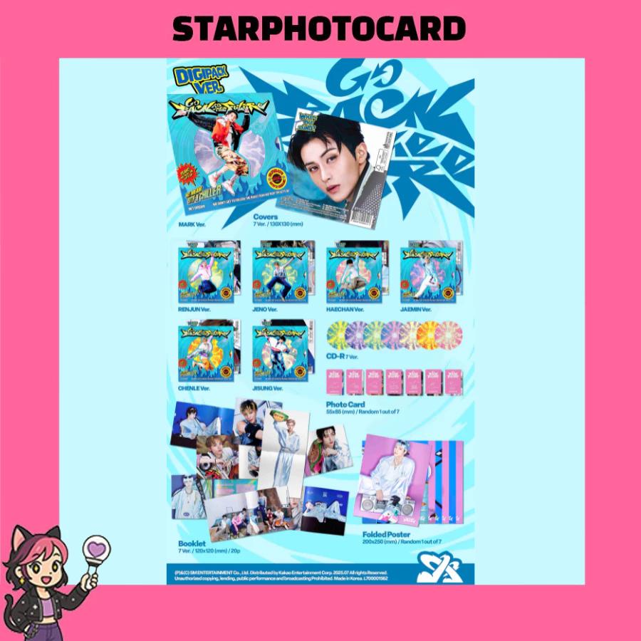 [READY STOCK] NCT DREAM - 5th Full Album GO BACK TO THE FUTURE Digipack Ver.