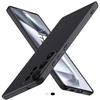 Мягкий силиконовый чехол Luxur Matte для Samsung Galaxy S25 S24 S23 Ultra Fe Plus S25+, прозрачный, сплошной, черный, ультратонкий чехол