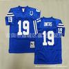 Retro NFL Indianapolis Colts Atlanta Falcons Football Jersey Cotton Unisex Sport Shirt Men Women Outdoor Game Wear