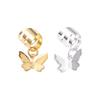 20Pcs Butterfly Hollow Out Hair Ring Dread Locks Metal Cuff Clips Dreadlocks Beads Headwear Hair Braiding Hair Braid Tubes