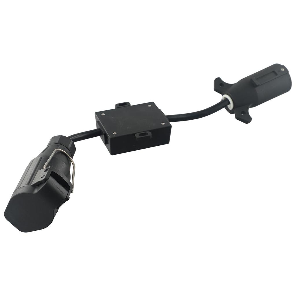 High Quality Light Converter Trailer Light Converter Part Practical Round US To European Vehicle Connector Parts Plug