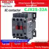 Контактор переменного тока DELIXI CJX2S-3210/3201/3211 (220В/380В/110В/24В/36В)