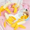 Cute Fruit Squishy Stress Balls Fidget Sensory Toy Squeeze Stress Relief Hand Toy Anti-Anxiety Banana Stretchy Slow Rising Toy
