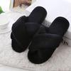 Slippers Winter Shoes Flat Sweet Slippers Woman Indoor Shoes Fur Warm Soft Slip On Female Slipper