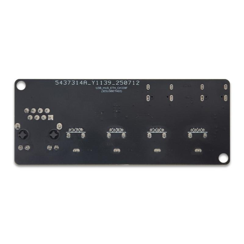 CH339F 4-портовый металлический USB Ethernet-хаб-адаптер 4-портовый USB 2.0 модуль расширения для офиса и дома