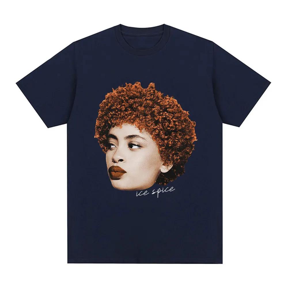 Rapper Ice Spice Graphic T Shirt Fashion Hip Hop Street Style T-shirt Cotton Casual Short Sleeve Oversized T-shirts Unisex