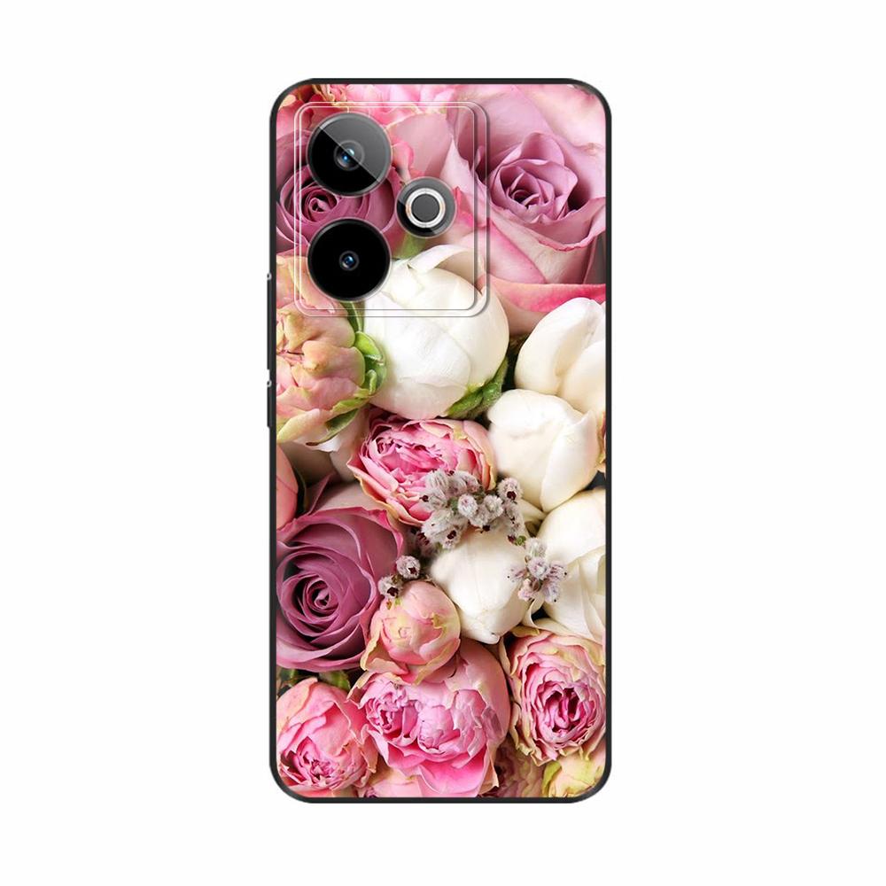 Чехол для Realme GT7 GT 7T RMX5061 Чехол с рисунком кошки Мягкий силиконовый чехол для телефона Для Realme GT 7T GT7 Pro RealmeGT 7 Pro Fundas Etui