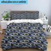 Los Angeles Rams Design 3PCS Bedding Set 2D Printing (Includes 1 Duvet Cover + 2 Pillowcases Coreless), Bedroom decor,Fan gift
