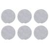6PCS Vacuum Cleaner Filter Cotton Silicone ABS Vacuum Cleaner Accessories for Bissell 1520 Series