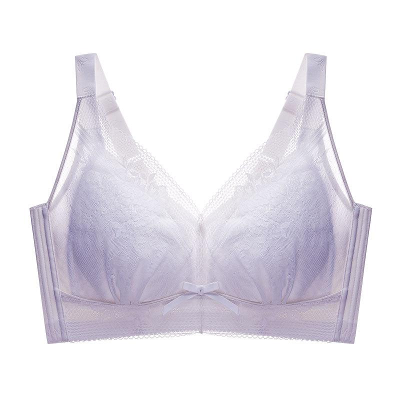 Sexy Large Breasts Show Small Bra Thin Section of The Large Size Underwear Without Steel Ring Full Cup Poly Poly Collection of Side Breasts On The Bra