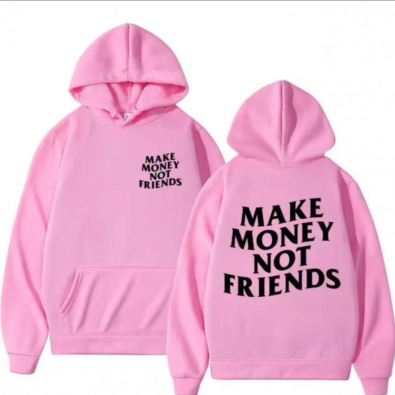 Graphic Print Hoodie Teens Casual Streetwear Sweatshirt Loose Fit