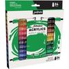 Acrylic Paint - Pébéo - Studio Acrylics - 24 Tubes of 20 Ml - Mixed - Adult