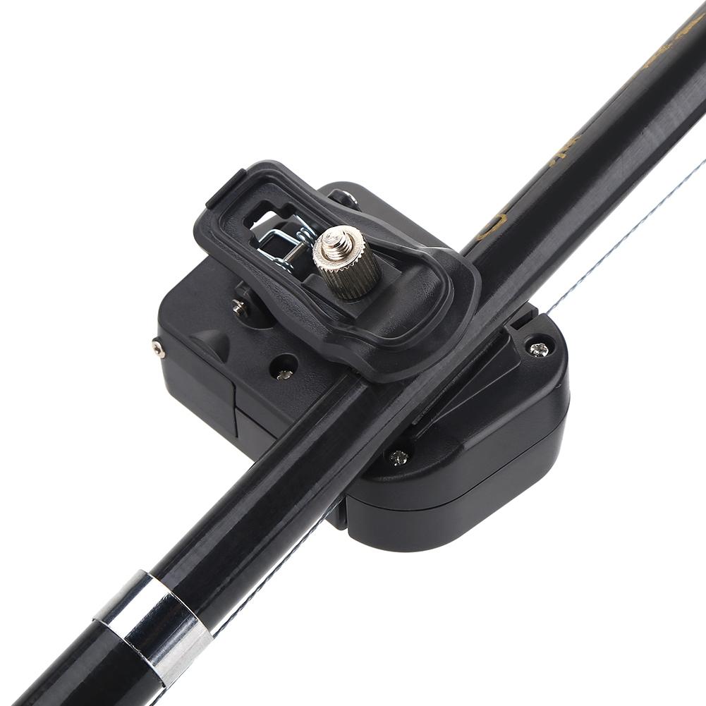 Профессиональный клипсовый счетчик лески для рыбалки с удилищем, цифровой дисплей, 99 м