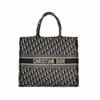 [Б/У] Сумка-тоут Book Tote, ручная вышивка монограммы, вместительная, из холста - Отличное состояние #LAKQIK