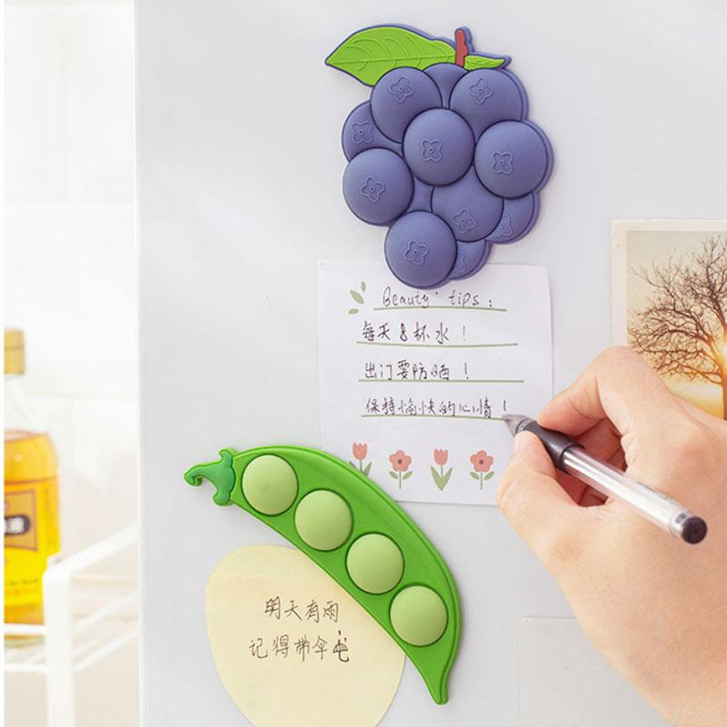 Магниты на холодильник Доска объявлений Магнитные наклейки Магниты на холодильник в форме фруктов Украшение для холодильника для офиса