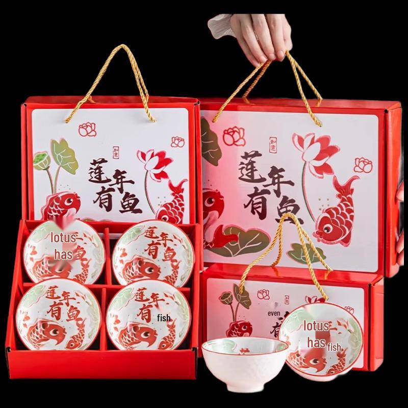 Panda Ceramic Bowl Set (2-Piece)