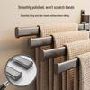 No-Drill Rotatable Space Aluminum Towel Rack