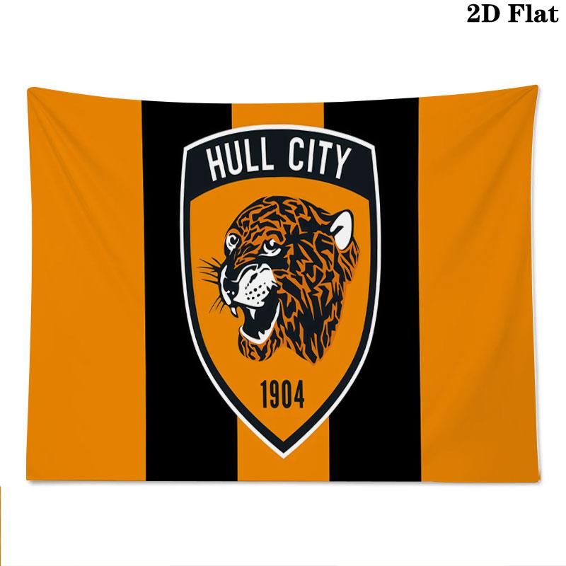 Hull City Art Wall tapestry, aesthetic printed fabric blanket, suitable for bedroom, living room, and home decor.
