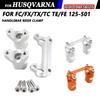 For Husqvarna TE 300 FE 350 450 501 2024 125 - 450 FC FX TX TC 2023 2024 Motorcycle Accessories Handlebar Riser Clamp Mount