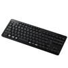 ELECOM Wireless Bluetooth Keyboard, Compact, Quiet, Supports 3-Device Multi-Pairing, Compatible with iPad, MacBook, Surface, and Chromebook, Black,