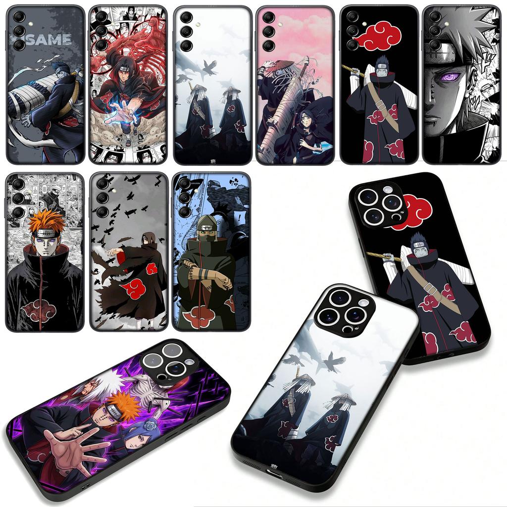 for Motorola Moto G04 G13 G14 G22 G23 G32 G34 G35 G64 G82 G84 G53 G60 G72 E14 E15 E13 Case Pain Akatsuki Narutos KISAME Itachi
