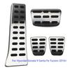 Car Pedal for Hyundai Tucson Sonata 9 Santa Fe for Kia Sportage 4 QL Sorento Optima K5 Foot Fuel Pedals Accelerator Brake Cover