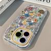 Букет в стиле ретро во весь экран для чехла для мобильного телефона IPhone16pro для Apple 15pro Кремовая перьевая пряжа 15 Ультратонкий